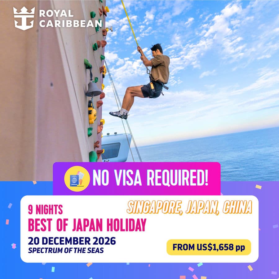 9-Night Best of Japan Holiday Cruise promotional card